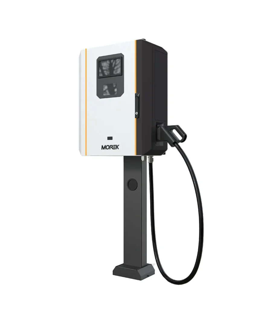 Morek 30 kW DC įrovimo stotelė ant stovo